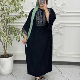 مانتو آستین گلدوزی 2460