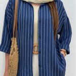 مانتو شومیزی زنانه و دخترانه راه راه