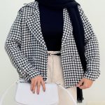 کت چهارخونه زنانه و دخترانه پاییزه