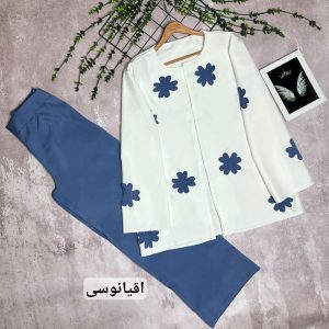 کت و شلوار زنانه و دخترانه مازراتی اقیانوسی محصول اقتصادی 40705 - سایز2